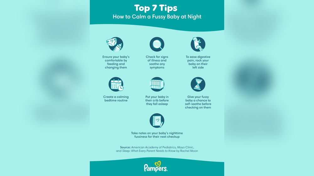 How to Calm a Newborn at Night