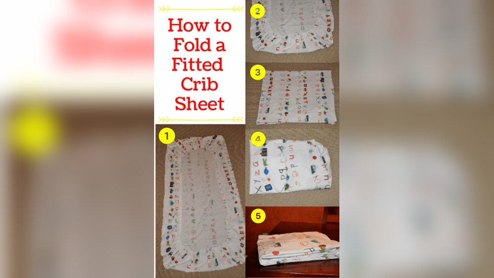 How to Fold a Fitted Crib Sheet