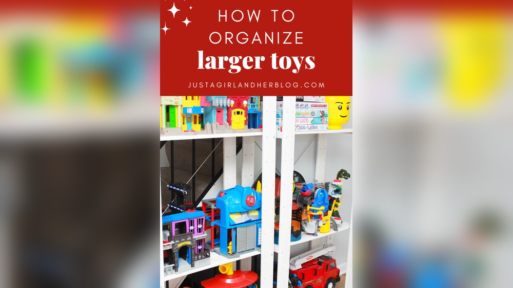How to Organize Large Toys